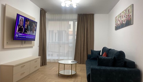 Apartment, 1 King Bed with Sofa bed, Balcony
