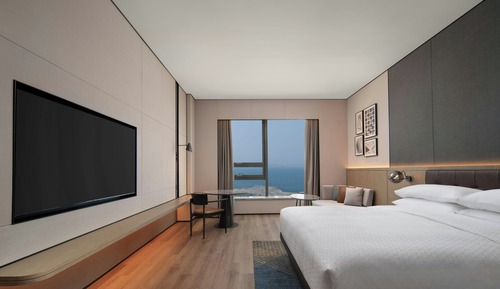 Room, 2 Double Beds, City View