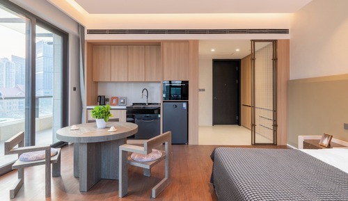 Premium Room, 1 King Bed (Dining, Kitchen)