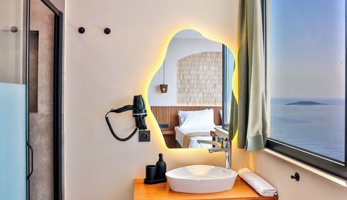 Double Room, Patio, Sea View