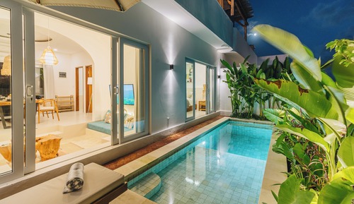 Deluxe Villa, Courtyard View
