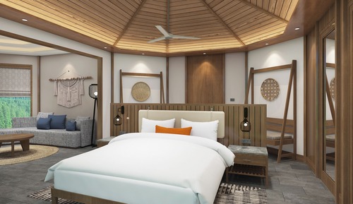 Villa, 1 King Bed
