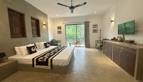 Luxury Quadruple Room, Private Bathroom, Garden View