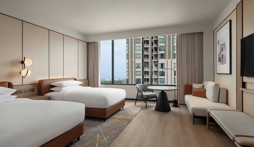 Club Room, 2 Twin Beds (View)