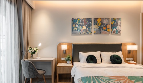 Deluxe Apartment, Multiple Beds, City View