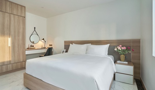 Basic Double Room, City View