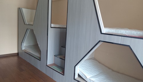 Economy Shared Dormitory, Men only, City View