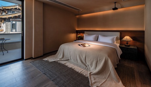 Comfort Double Room, Patio, Courtyard View