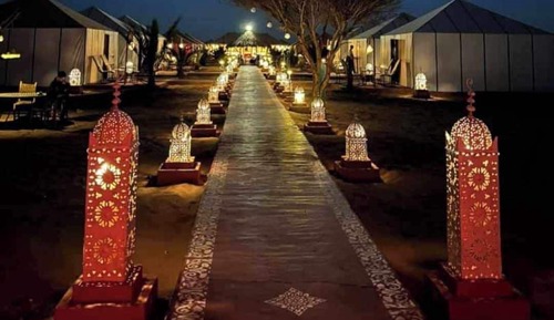 Deluxe Triple Room, Patio, Desert View