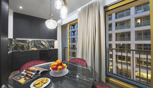 Luxury Suite with balcony and river view