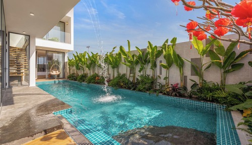 Deluxe Villa, 6 Bedrooms, Private Pool, Beachside