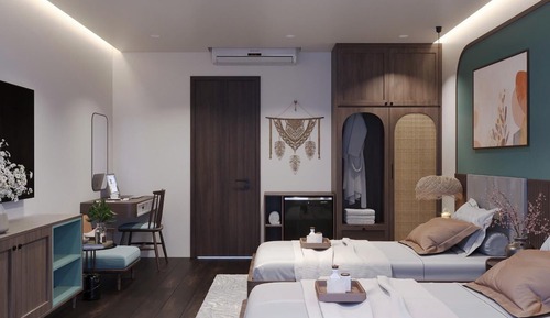 Deluxe Twin Room, 2 Twin Beds, Pool View