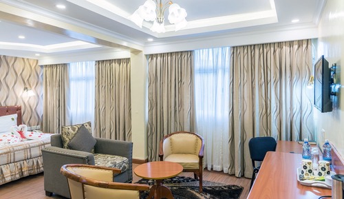 Superior Double Room, Private Bathroom, Hill View