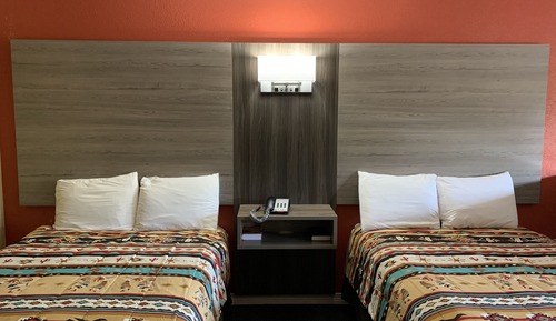 Basic Double Room, 2 Double Beds