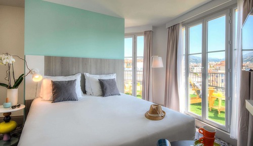 Room, 1 Double Bed, Terrace, City View
