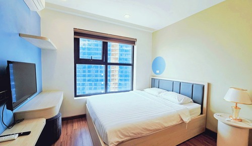 Deluxe Apartment, 2 Bedrooms, Beach View