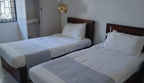 Twin Room, Courtyard View