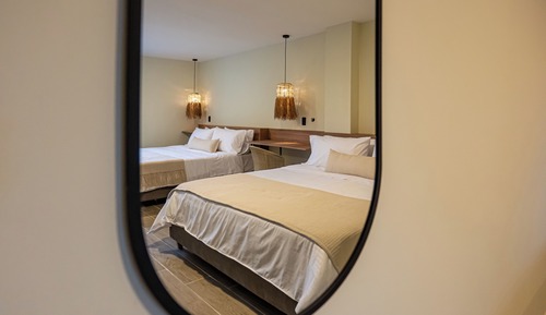 Standard Quadruple Room, Patio, Courtyard View