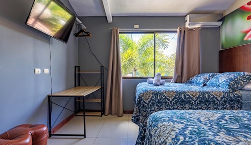 Deluxe Duplex, Multiple Beds, Private Bathroom, Garden View