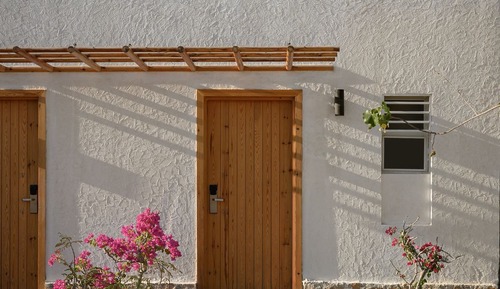 Cabin, 2 Twin Beds, Sea View