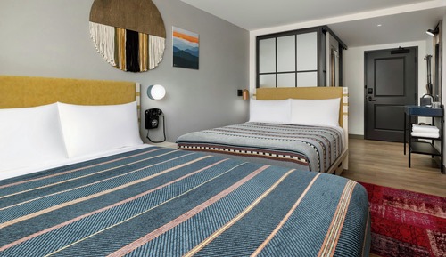 Basic Room, 2 Queen Beds, City View