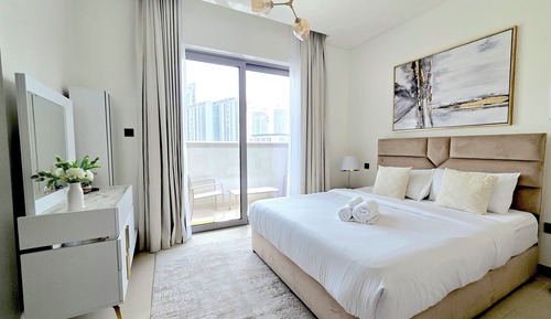 Comfort Apartment, 2 Bedrooms, Non Smoking, City View