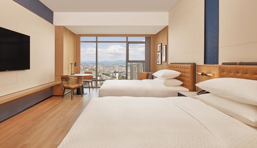 Superior Room, 2 Double Beds, City View