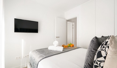 Comfort Apartment, 2 Bedrooms, Kitchen, City View