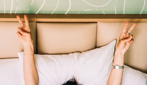 Chambre un lit double et un lit simple