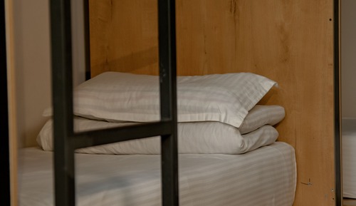 Basic Shared Dormitory, Women only, Courtyard View