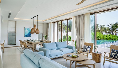 Four-bedroom Beachfront Pool Villa