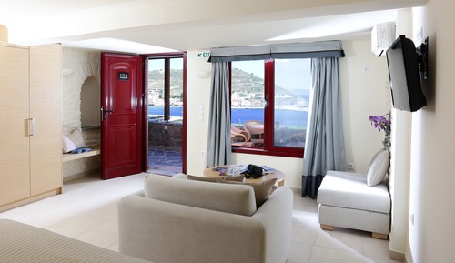 Deluxe Double or Twin Room, Sea View