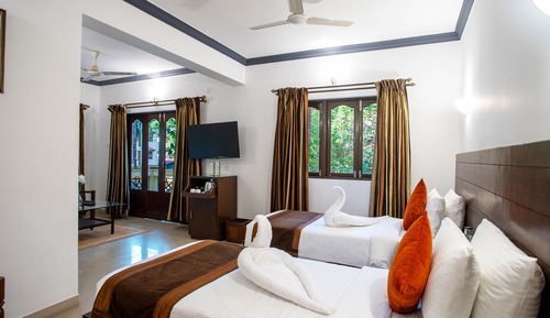 Luxury Garden View Room Private Balcony