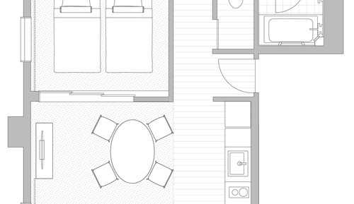 Studio Suite, 2 Twin Beds