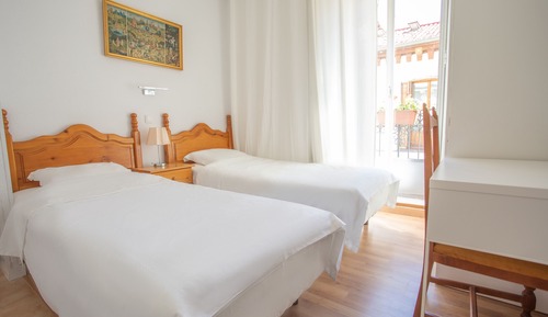 Basic Double or Twin Room, 1 Bedroom, Balcony, City View