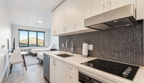 Room, 2 Twin Beds, Kitchen, Slope side
