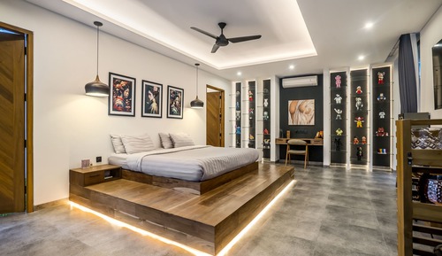 Deluxe Villa, 1 King Bed, Bathtub, Garden View