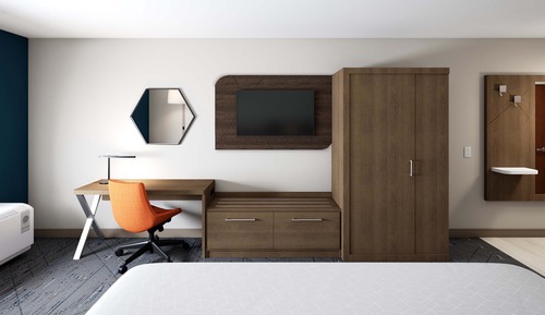 Suite, 1 King Bed (Walk-In Shower)