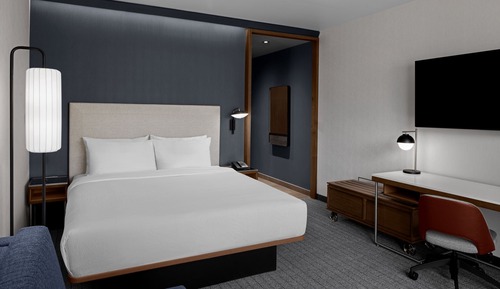 Room, 1 King Bed with Sofa bed, Mountain View