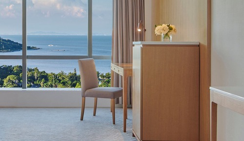 Standard Room, 2 Twin Beds, Smoking, Sea View (Minibar)