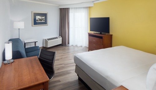 Deluxe King Bedded Room, Side Balcony