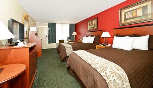 Room, 2 Double Beds, Smoking