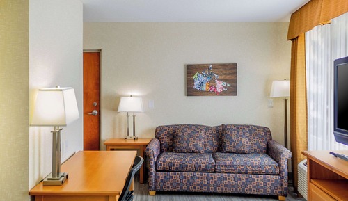 Suite, 1 Queen Bed with Sofa bed, Non Smoking