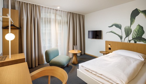 Single Room, 1 Twin Bed, City View