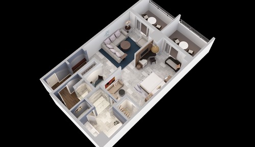 Executive Suite, 1 Bedroom, Ocean View