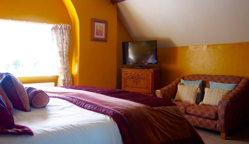 Double Room, 1 King Bed, Bathtub