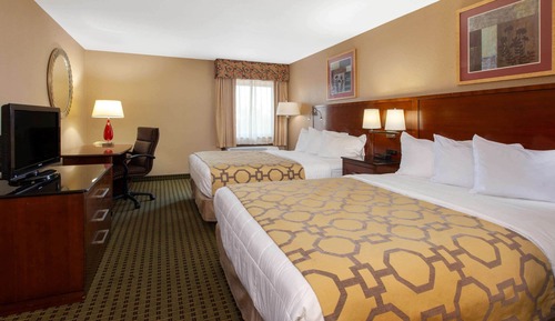 Room, 2 Queen Beds, Non Smoking, Microwave