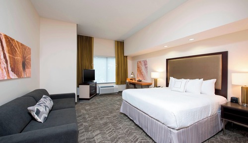 Deluxe Suite, 1 King Bed, Non Smoking (Mobility/Hearing Access, Roll-in Shwr)