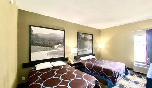 Standard Room, 2 Queen Beds, Non Smoking, Refrigerator & Microwave