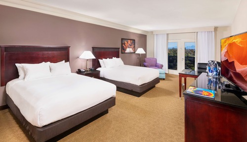 Room, 2 Queen Beds, Accessible (Roll-In Shower, Mobility & Hearing)